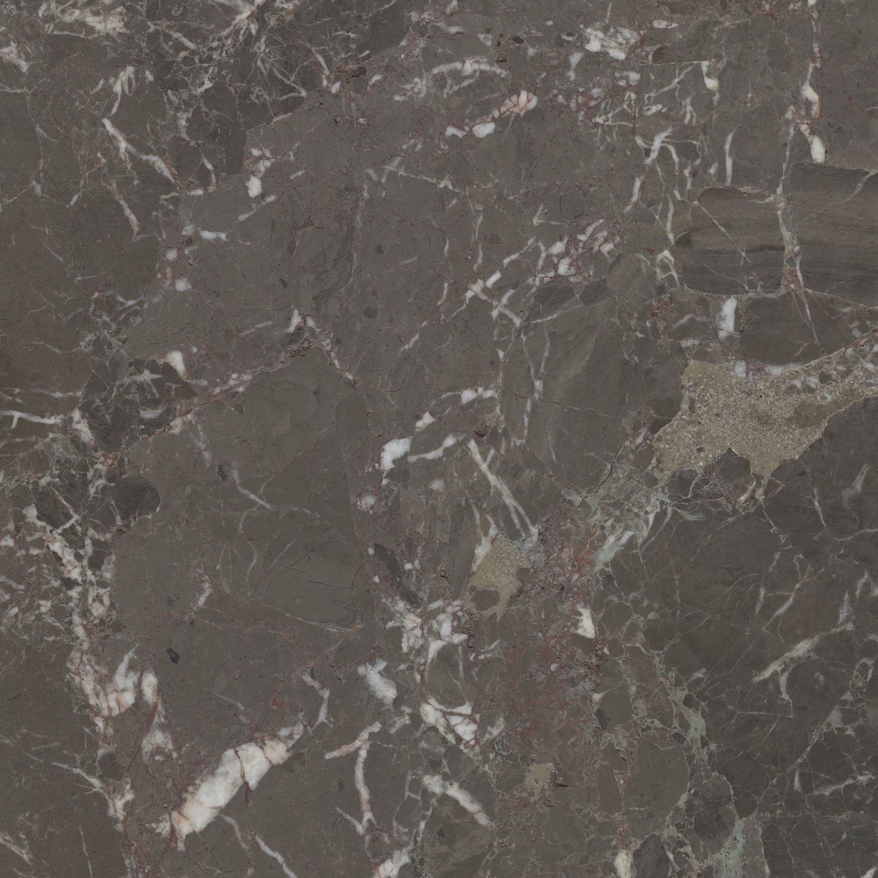 Downloadable high-resolution marble image, featuring a dark grey base with striking white and reddish-brown veining, for digital printing systems.
