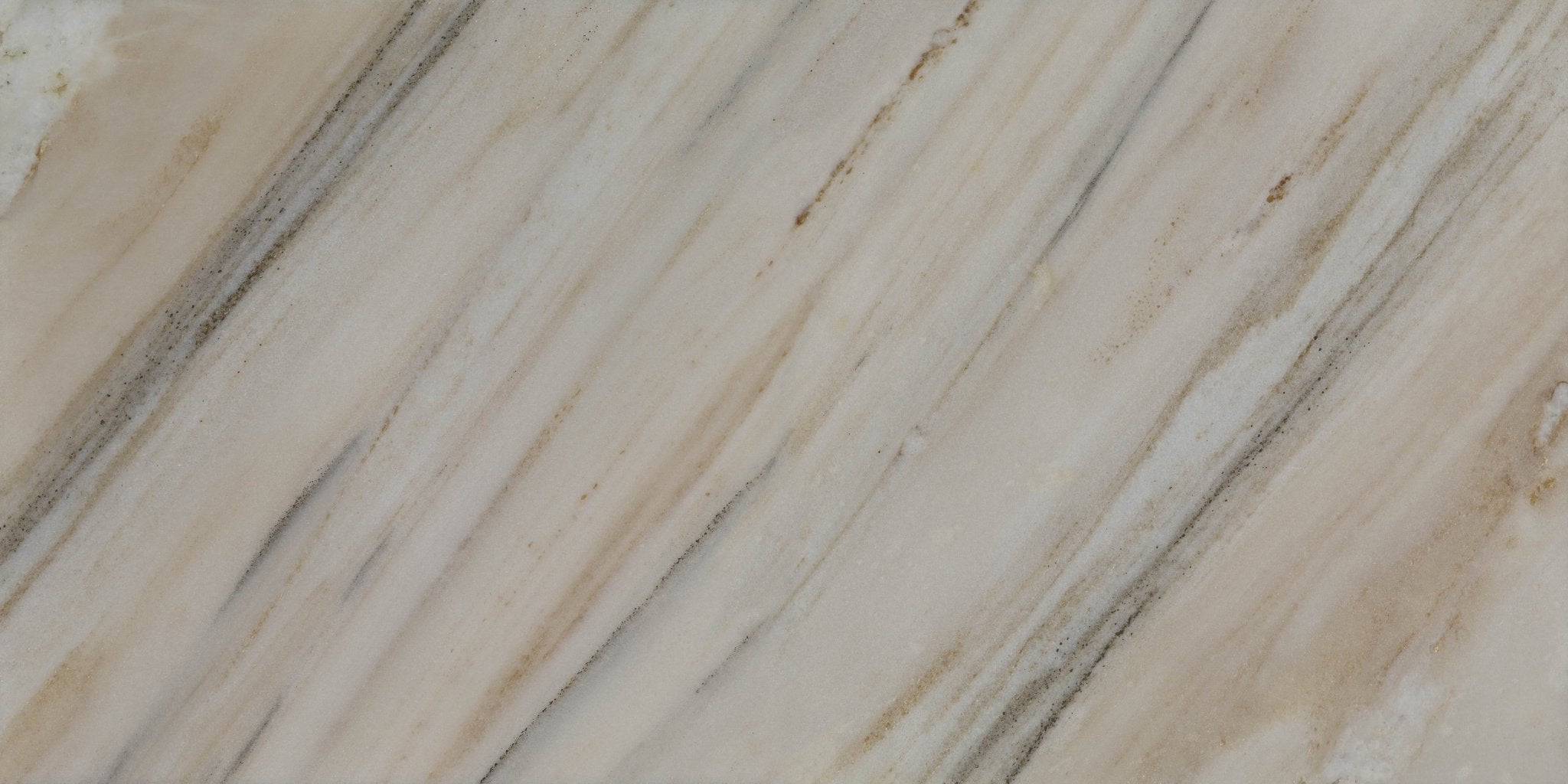 Downloadable high-resolution light-colored stone texture set, displaying various views of its linear veining in beige, brown, and grey, for digital printing systems.