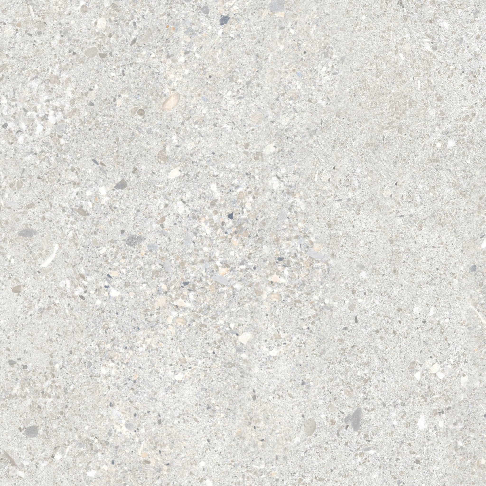 Downloadable high-resolution light grey stone image, close-up detail of its uniform fine-grained texture and subtle multi-toned speckles, for digital printing systems.
