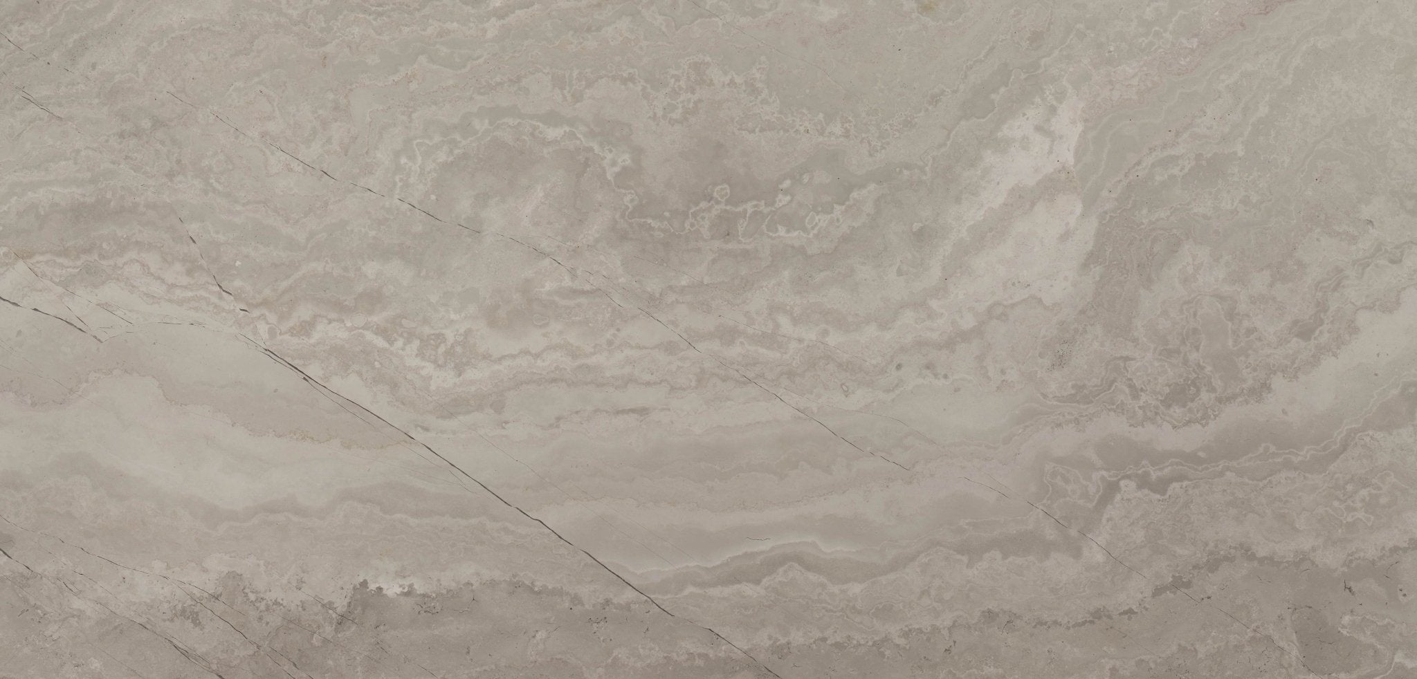 Downloadable high-resolution light grey stone texture set, displaying various views of its soft cloudy patterns and subtle veining, for digital printing systems.