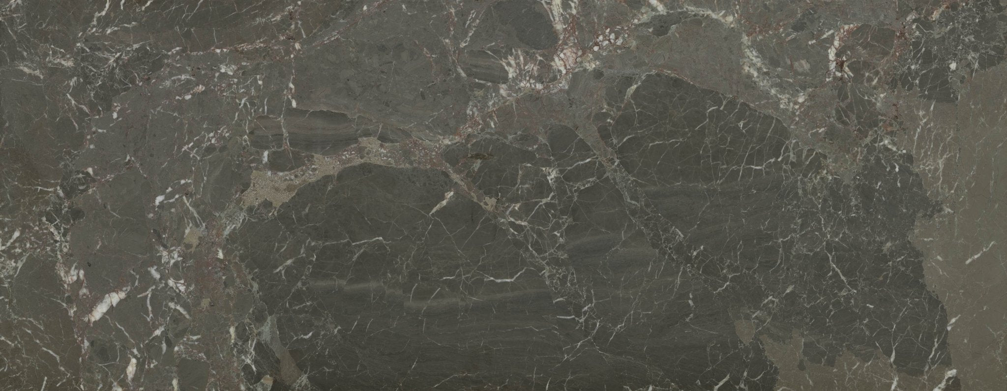 Downloadable high-resolution marble texture set, showcasing a range of grey and reddish-brown patterns for digital printing systems.