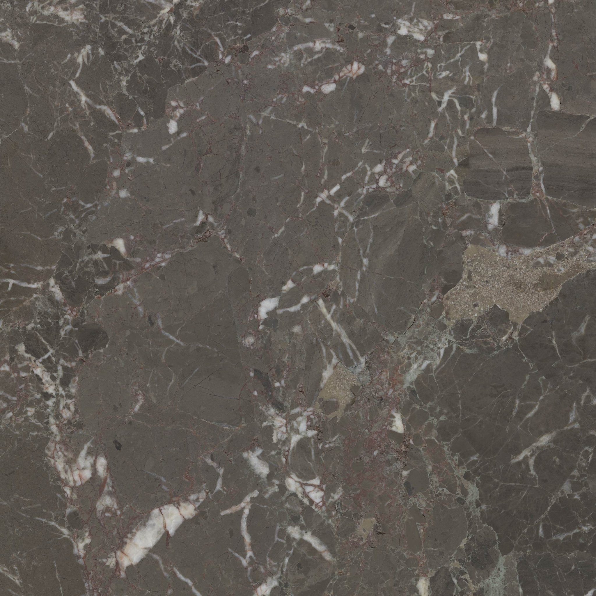 Downloadable high-resolution marble image, featuring a dark grey base with striking white and reddish-brown veining, for digital printing systems.